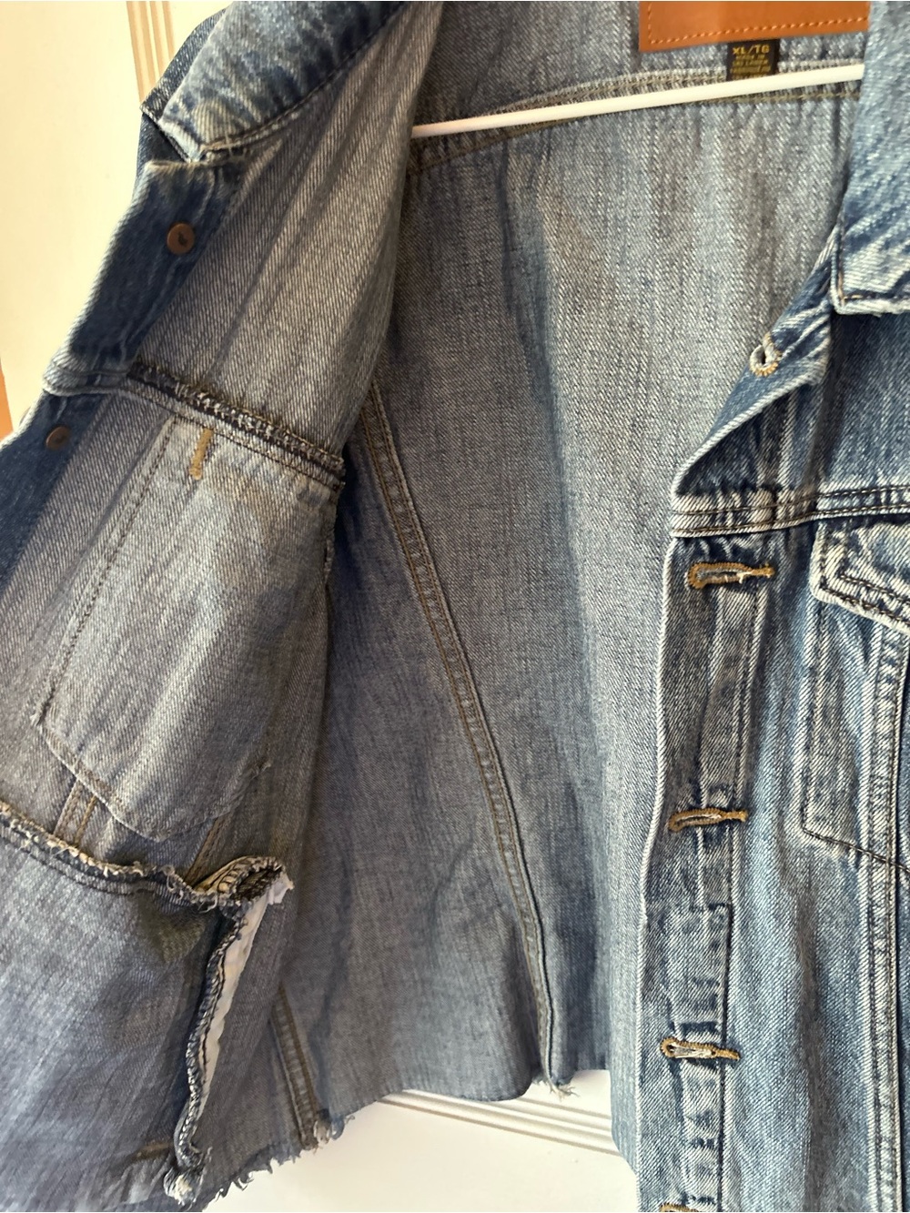 Lucky Brand The Tomboy Trucker denim jacket - Picture 6 of 12